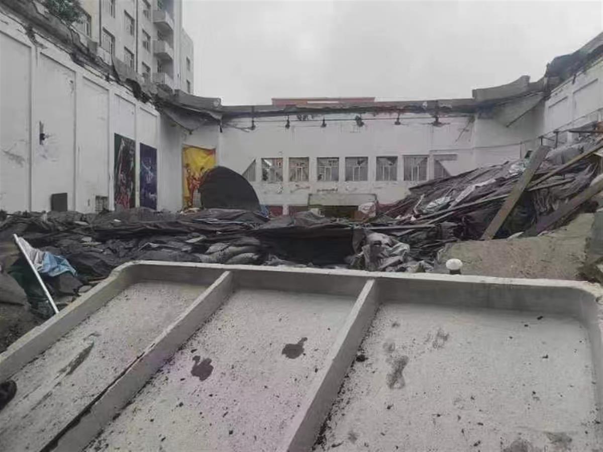 齐齐哈尔一体育馆楼顶坍塌 已收治多名受伤学生 这到底是怎么回事？