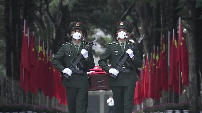 回家了英雄-第十批在韩志愿军烈士遗骸回国